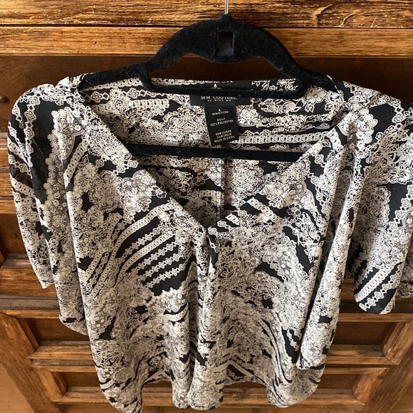 MM couture by miss me flowy shirt - Picture 10 of 10